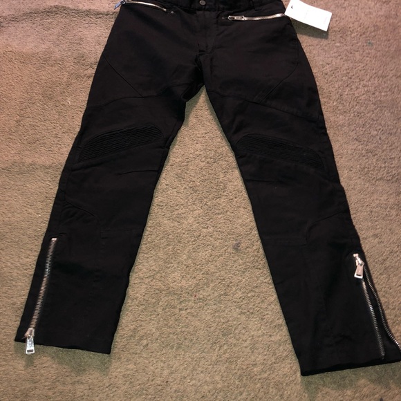RL Black Label Moto Woven Jeans - Picture 2 of 8